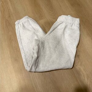 TNA Light Gray Track Pants